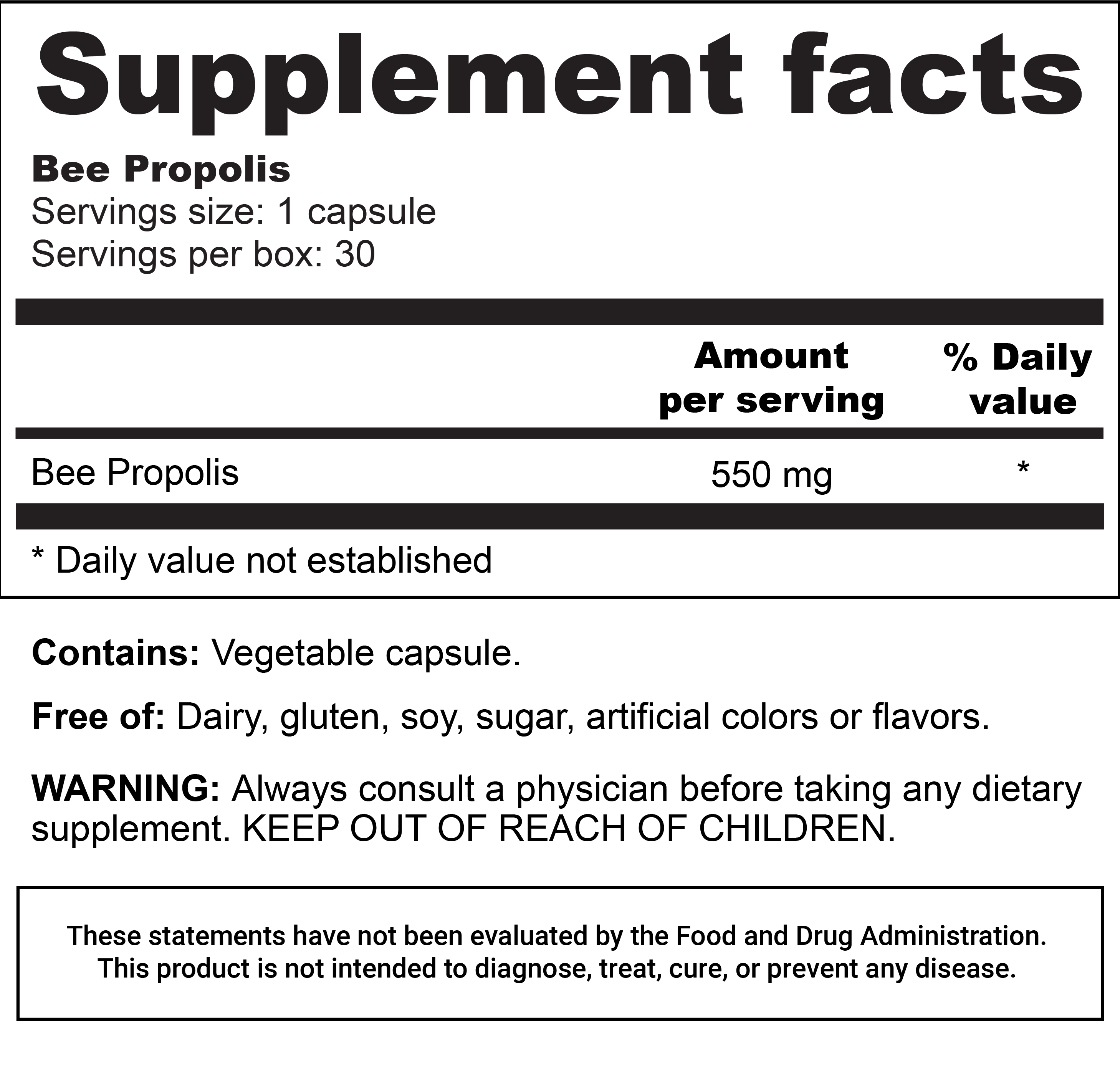 Bee Propolis
