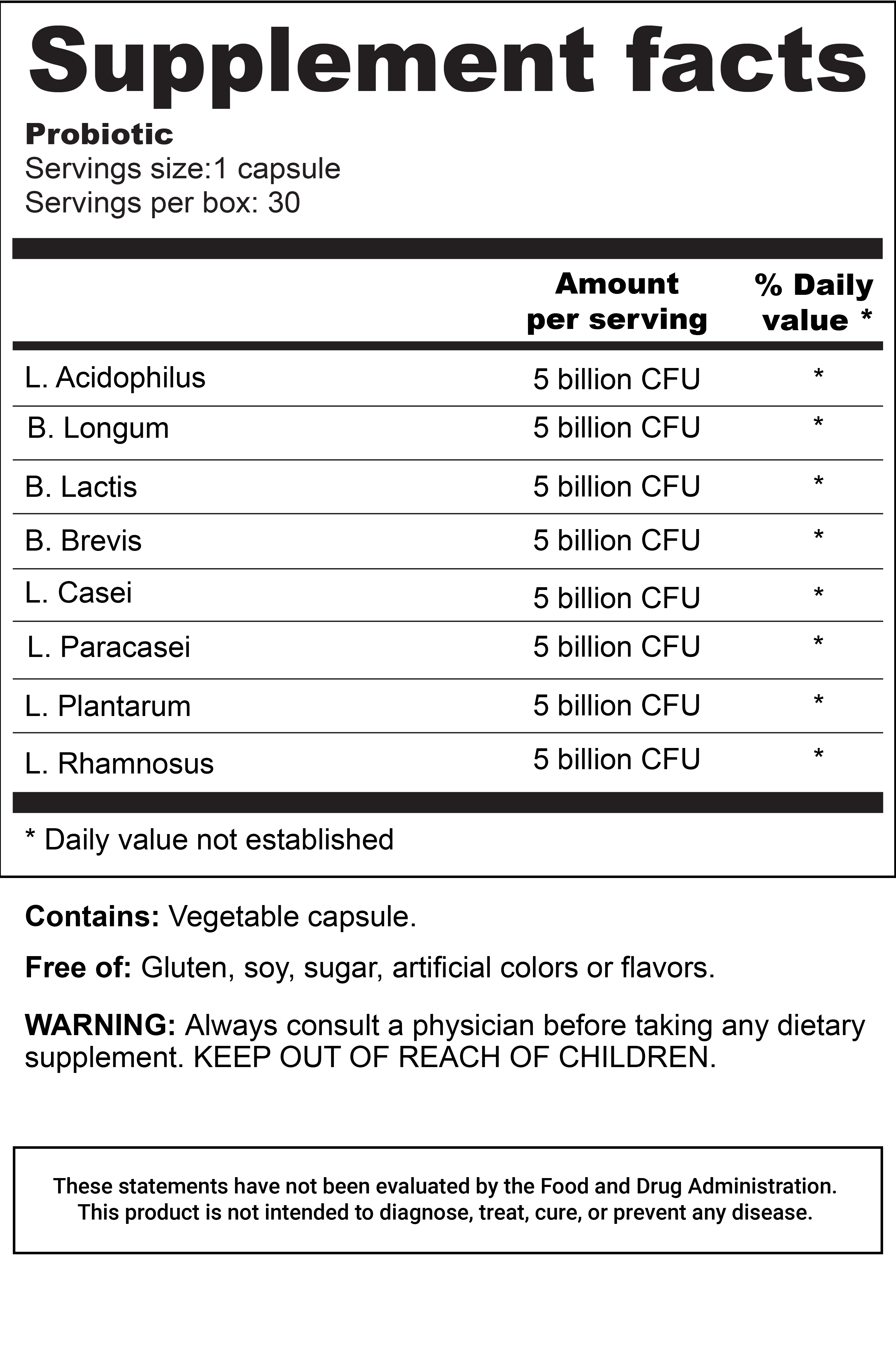 Probiotic