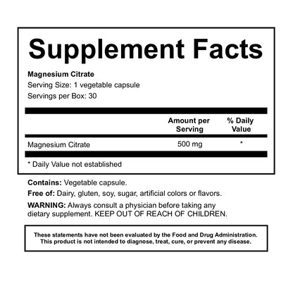 Magnesium Citrate