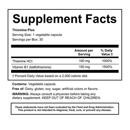 Thiamine Plus